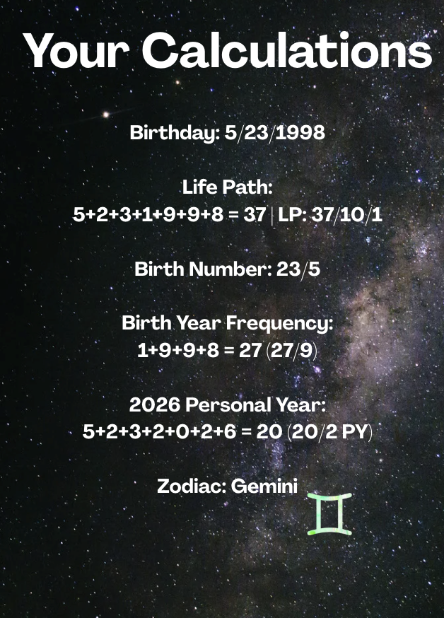Reading calculation page preview